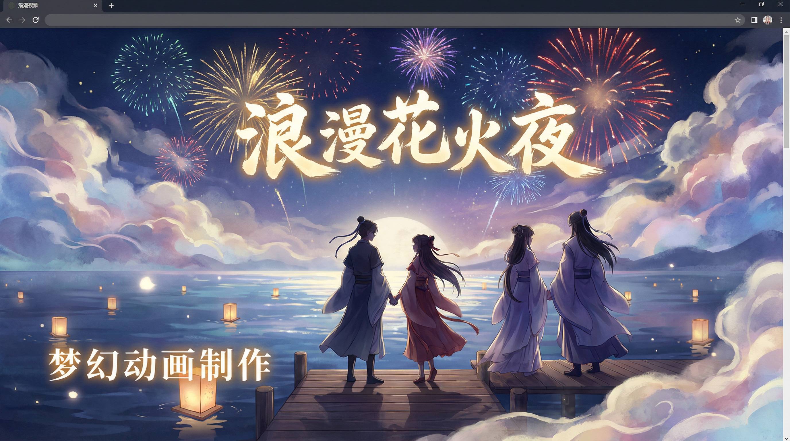 黑料动漫-星河烟火恋爱物语